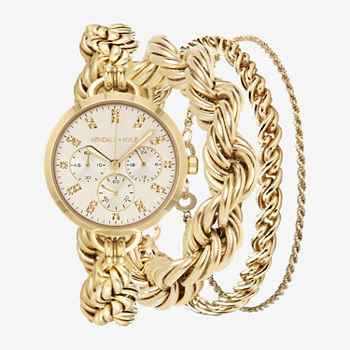 Kendall + Kylie Womens Gold Tone Bracelet Watch A0790g-42-A27