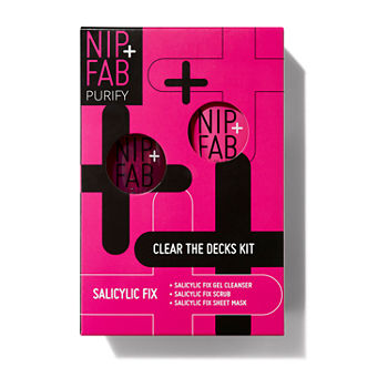Nip+Fab Clear The Decks Kit- Salicylic Fix ($27.85 Value)