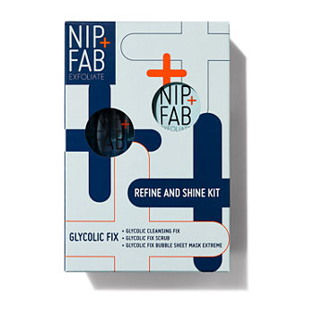 Nip+Fab Refine And Shine Kit -Glycolic Fix ($30.85 Value)