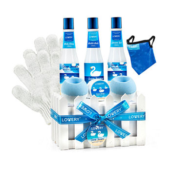 Lovery Ocean Breeze Spa Gift Basket - 10pc Bath And Body Kit