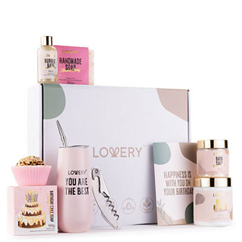 Lovery Birthday Gifts - 9pc Personalized Spa Kit