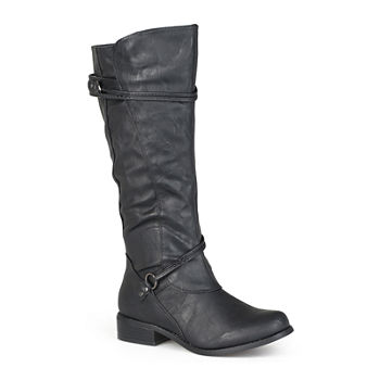 Journee Collection Womens Harley Riding Boots