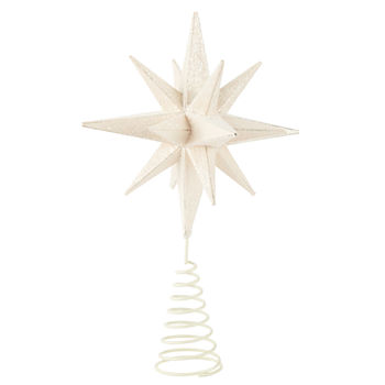 North Pole Trading Co. Modern Star Christmas Tree Topper