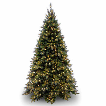 National Tree Co. 9 Foot Tiffany Fir Pre-Lit Christmas Tree