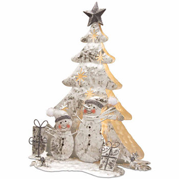 National Tree Co. White Wire Christmas Tabletop Decor