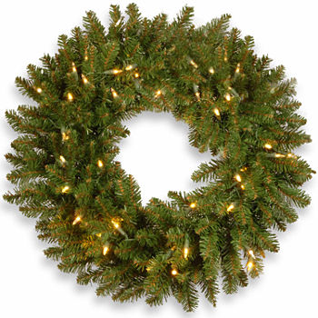 National Tree Co. Kingswood Fir Indoor Outdoor Christmas Wreath