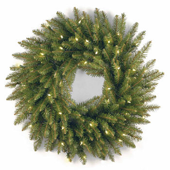 National Tree Co. Dunhill Fir Indoor Outdoor Christmas Wreath
