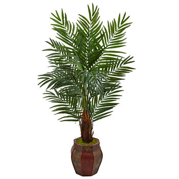 5’ Areca Palm Artificial Tree in Weave Planter
