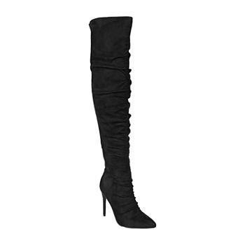 Journee Collection Womens Jc Fantasia Over the Knee Boots Stiletto Heel