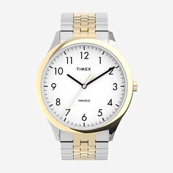 Timex Mens Two Tone Stainless Steel Expansion Watch Tw2u40000jt