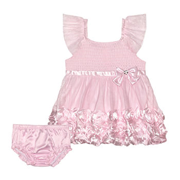 Nannette Baby Baby Girls Sleeveless A-Line Dress