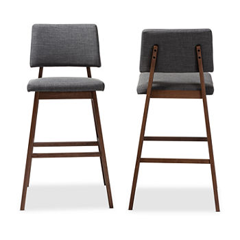 Colton 2-pc. Counter Height Upholstered Bar Stool