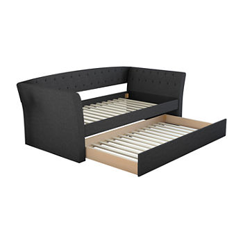 Nellie Upholstered Wooden Daybed