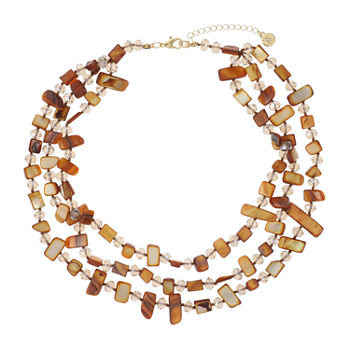 Mixit 18 Inch Bead Collar Necklace