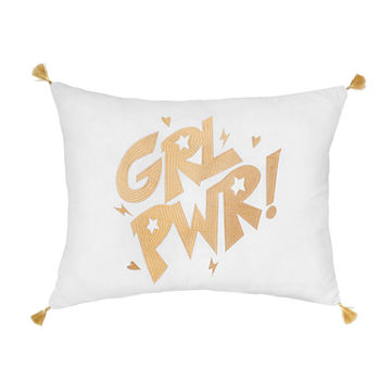 Frank And Lulu Grl Pwr Rectangular Throw Pillow