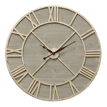 Stylecraft 36" W Antique Wall Clock