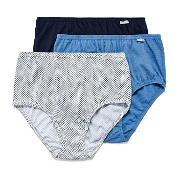 Jockey® Elance® 3-pk. Cotton French-Cut Panties - 1485 Plus