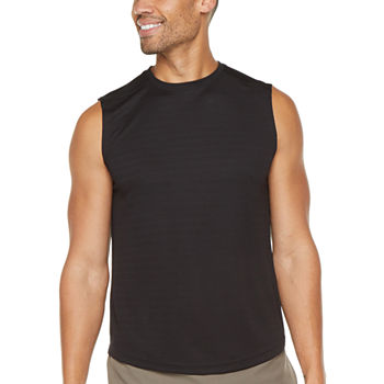 Msx By Michael Strahan Performance Mens Crew Neck Sleeveless Muscle T-Shirt
