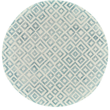 Weave And Wander Mia Hand Tufted Round Indoor Rugs