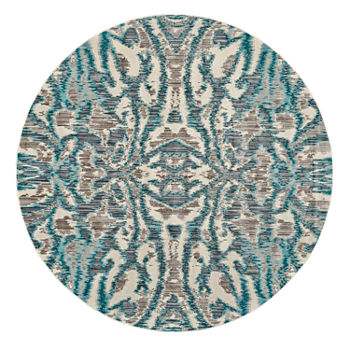 Weave And Wander Yancey Round Indoor Rugs