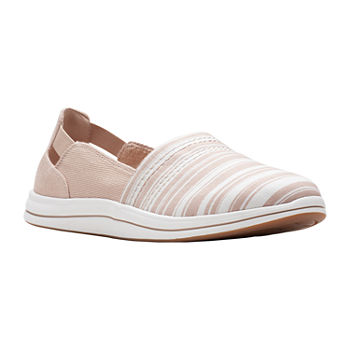 Clarks Womens Cloudsteppers Breeze Step Slip-On Shoe