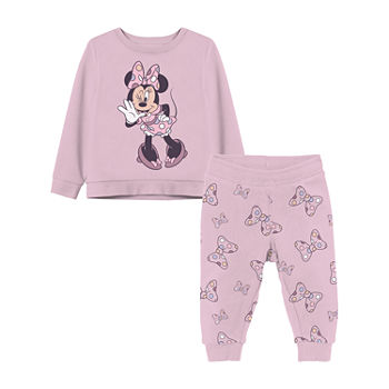 Disney Little & Big Girls Mickey and Friends Minnie Mouse 2-pc. Pant Set