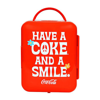 Coca-Cola® Smile 1971 Series Mini Fridge 6 Can Cooler/Warmer
