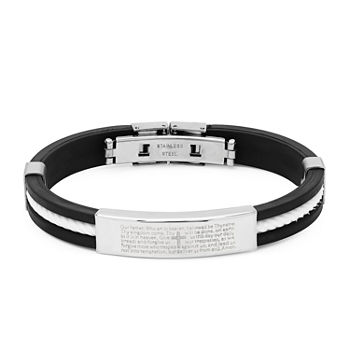 Stainless Steel 8 Inch Solid Id Bracelet
