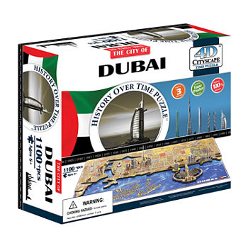 4d Cityscape Time Puzzle - Dubai  Uae