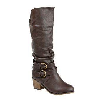 Journee Collection Womens Late Riding Boots