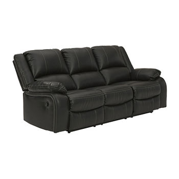 Signature Design by Ashley Calon Living Room Collection Pad-Arm Reclining Sofa