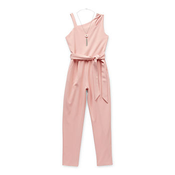 by&by girl Little & Big Girls Sleeveless Jumpsuit