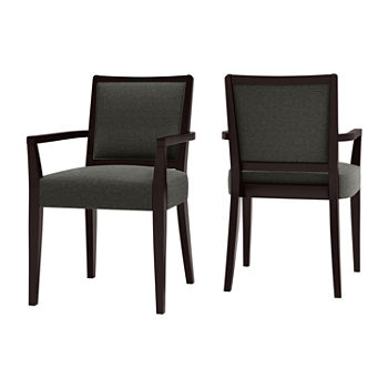 O'Neil Woven Dining Arm Chair 2-Pack