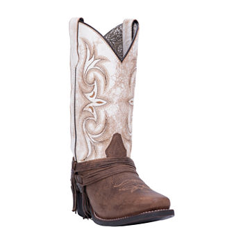 Laredo Womens Myra Cowboy Boots Block Heel