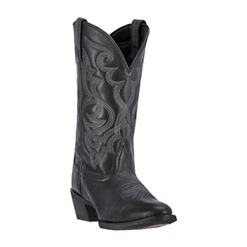 Laredo Womens Maddie Cowboy Boots Block Heel