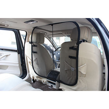 Pet Life Easy-Hook Protective Mesh Folding Backseat Car Seat Safety Barrier