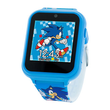 Sonic the Hedgehog Boys Multicolor Smart Watch-Snc4055jc