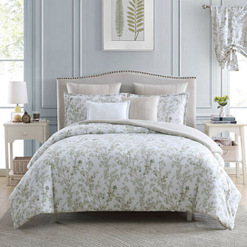 Laura Ashley Lindy Floral Midweight Comforter