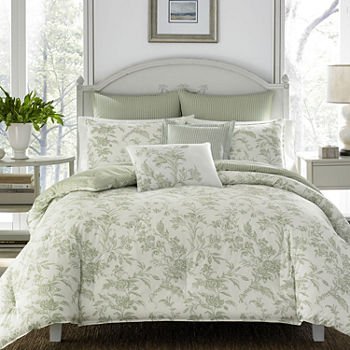 Laura Ashley Natalie Floral Midweight Comforter