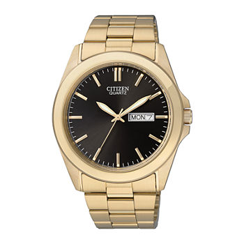 Citizen® Mens Gold-Tone Stainless Steel Watch BF0582-51F