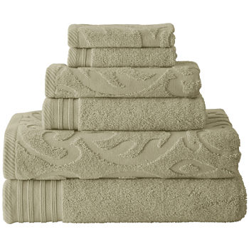 Pacific Coast Textiles™ Medallion Swirl 6-pc. Bath Towel Set