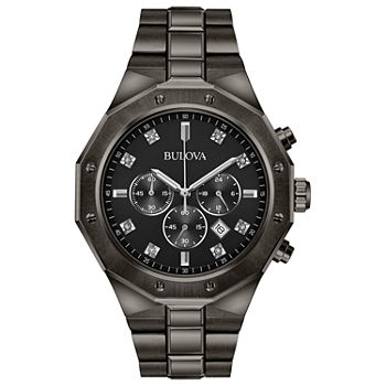 Bulova Classic Mens Gray Bracelet Watch 98d142