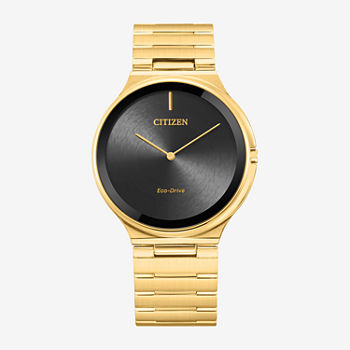 Citizen Stiletto Unisex Adult Gold Tone Stainless Steel Bracelet Watch Ar3112-57e