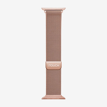 Itouch Air 3 40mm/Sport 3 Extra Interchangeable Strap Unisex Adult Rose Goldtone Watch Band Ita3strste40-228