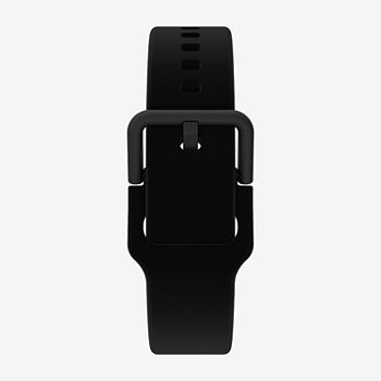 Itouch Air 3 40mm/Sport 3 Extra Interchangeable Strap Unisex Adult Black Watch Band Itspv2strrub-003