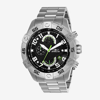 Invicta S1 Rally Mens Chronograph Silver Tone Stainless Steel Bracelet Watch 26093