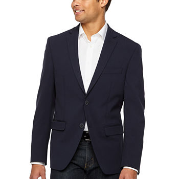 Collection by Michael Strahan Solid Navy Classic Fit Sport Coat