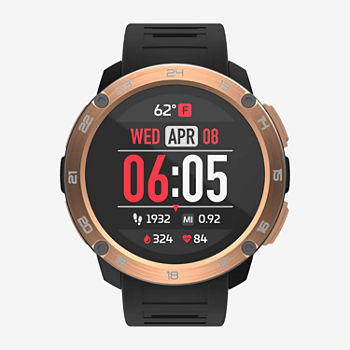 Itouch Explorer Unisex Adult Multi-Function Digital Black Smart Watch 500228r-51-C02