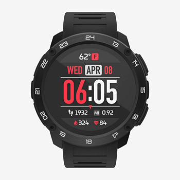 Itouch Explorer Unisex Adult Multi-Function Digital Black Smart Watch 500229b-51-G02
