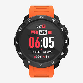Itouch Explorer Unisex Adult Multi-Function Digital Orange Smart Watch 500229b-51-G18